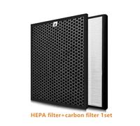 Purificatore d'aria HEPA e filtro al carbone, compatibile con Sharp, FP-F60UW FP-E50E FZ-F60HFU FZ-F60DFU FP-E50TA FP-E50Y
