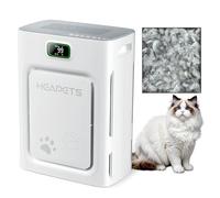 Purificatore d'aria per animali domestici per la casa grande camera fino a 1900 piedi quadrati filtro aria H13 HEPA doppio lato filtro aria animale domestico forfora capelli e allergie