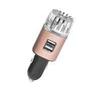 Purificatore d'aria per auto 2 in 1 con doppio caricatore USB 12V Deodorante