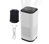 Purificatore d'aria per auto, purificatore d'aria portatile, elimina gli odori, accessorio per aromaterapia, diffusore di deodorante silenzioso con filtro, detergente per la casa e