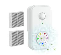 Purificatore d'aria per la casa e gli animali con ioni negativi, purificatore d'aria silenzioso, filtro ionizzatore elimina odori fresco eliminatore odore per camera da letto cantina auto all'aperto