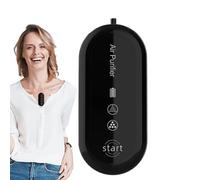Purificatore d'aria personale - Purificatore d'aria portatile per allergie, mini ionizzatore | Collare ionizzatore d'aria portatile, filtro HEPA compatto, deodorante da viaggio, purificatore USB