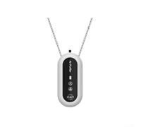Purificatore d'aria portatile compatto con purificazione e tecnologia agli ioni negativi per un'aria più pulita ovunque (bianco)