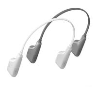 Purificatore d'aria portatile per collo che indossa un design silenzioso per migliorare l'aria ovunque (nero)