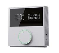 Purificatore d'aria portatile per la casa, ricaricabile, 13 x 4 x 13 cm, purificatori con display a LED, filtro dell'aria ABS, purificatore per ufficio per stanza, dispositivo di pulizia adatto ai