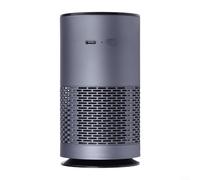 Purificatore d'aria portatile USB con ionizzatore anionico ad alta concentrazione per la rimozione del fumo in auto, camera da letto e aree interne compatte (grigio)