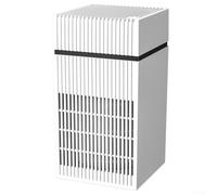 Purificatore d'aria portatile USB, piccolo purificatore d'aria per casa, camera da letto, filtro HEPA con carbone attivo per allergie, animali domestici, fumatori (bianco)