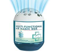 Purificatore d'aria progettato per, il detergente rimuove la polvere ed è silenzioso, scatola deodorizzante 'aria naturale da 120 g, per guardaroba per animali domestici, armadietti camera dei