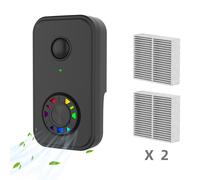 Purificatore d'aria rimuove il fumo, compatto e silenzioso, per la