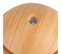 Purificatore d'aria, USB Essential LED Touch Umidificatore ad ultrasuoni Diffusore d'aria purificatore d'aria(Grana di legno poco profonda)