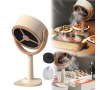 Purificatore di fumo portatile, purificatore di fumo, cappa portatile, purificatore d'aria portatile, ventilatore di scarico da cucina, mini cappa da cucina a basso rumore per cucina, casa, barbecue,