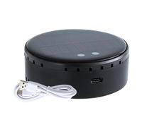 Purificatore per auto e deodorante per auto, deodorante portatile a energia solare HEPA, deodorante per la casa, accessori per veicoli con cavo USB per WC e camera da letto