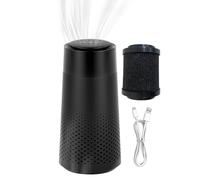 Purificatore per auto, portatile, da viaggio, per auto, elimina gli odori, accessorio per aromaterapia, diffusore silenzioso con filtro, detergente per la casa e