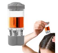 Purificatore per cuoio capelluto per la cura dei capelli - Spazzola applicatrice per olio per capelli | Massaggiatore per cuoio capelluto ricaricabile e distributore di olio per donne e adulti