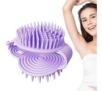 Purificatore per cuoio capelluto, spazzola per shampoo massaggiatore per cuoio capelluto, massaggiatore per capelli spazzola per shampoo a doppia faccia per lavare i capelli, spazzola per capelli a