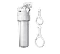 Purificatore prefiltro for di filtraggio acqua a sedimenti for tutta la casa da 5 micron, prefiltro in cotone PP da 10 pollici Con alto tasso di purificazione(Host and Filter)