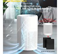 Purificatori d'aria da tavolo compatti Filtro HEPA PM 2.5 Cavo di tipo C Filtro dell'aria a basso rumore Dispositivo di rimozione degli odori di fumo per la camera da letto dell'ufficio Original Filte