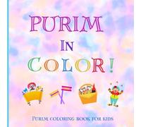 Purim In Color: Purim coloring book for kids