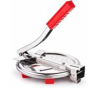 PuriMaker - Pressa per tortilla e tacos in acciaio inox, 16,5 cm, resistente, manuale, roti e piadina per Chapati, Puri, Khakhra e tortillas messicane, confezione da 1