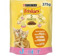 PURINA 5 Promesse Crocchette per Gatti Adulti con Pollo Tacchino Latte e Verdure