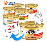 GOURMET GOLD CUORE MORBIDO SALMONE 85 GR.