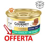 Gourmet Gold Mousse 85 gr: Coniglio