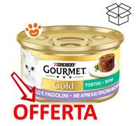 GOURMET GOLD TORTINI CON AGNELLO & FAGIOLINI 85 GR.