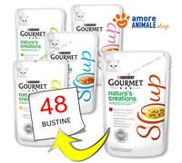 PURINA Cat GOURMET Nature's Creations → SOUP - 40 gr - GUSTI MISTI - Gatto