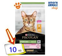 Pro Plan Sterilised Adult 1+ Ricco in Pollo Crocchette per gatti - 10 kg