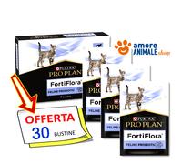 PURINA FortiFlora Cat 2x(30x1g) - 5% di sconto in un set
