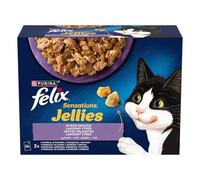 Purina Cibo per gatti Felix Sensations Tacchino Agnello 12 x 85 g