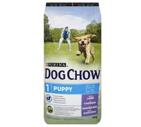 PURINA Dog Chow Puppy Lamb 14kg + Guanto da toelettatura GRATIS!
