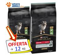 PURINA Dog PRO PLAN → Puppy Sensitive Digestion Medium, Agnello - 3 / 12 kg Cane
