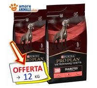 PURINA PRO PLAN Veterinary Diets DM Diabetes Crocchette per cane - 12 kg