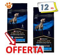 Purina Dog Pro Plan Veterinary Diets DRM Dermatosis Cibo Secco Cani 12 Kg
