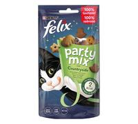 Purina Felix Party Mix Countryside - anatra, tacchino e coniglio - 60 gr - 1° ORDINE? scegli lo sconto BZR5 / BZR20 + 200 punti fedeltà