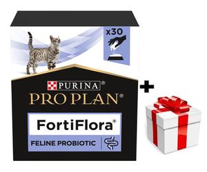 PURINA FortiFlora Cat 30x1g + sorpresa per il gatto GRATIS