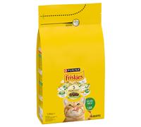 PURINA Friskies Adult Coniglio e Pollo con Verdure Crocchette gatto - 1,5 kg