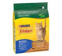 Purina Friskies Cibo Secco Gatto SterileTacchino e Verdure 3 Kg