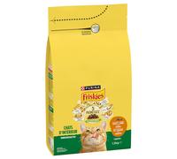 PURINA Friskies Indoor Pollo e Tacchino con Verdure Crocchette per gatto - 1,5 kg