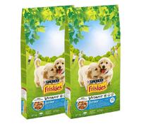 Friskies Junior crocchette - pollo, verdure e latte 15 kg