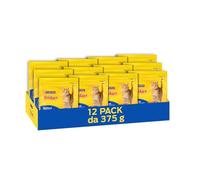 PURINA FRISKIES Sterilized crocchette per gatti adulti sterilizzati con Salmone e con Verdure 12 Sacchi da 375g
