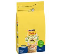 PURINA Friskies Sterilizzati Agnello e Pollo con Verdure Crocchette gatto - 1,5 kg