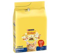 PURINA Friskies Sterilizzati Manzo e Pollo con Verdure Crocchette per gatto - 3 kg