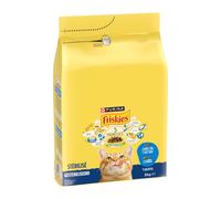 PURINA Friskies Sterilizzati Salmone e Tonno con Verdure Crocchette gatto - 3 kg