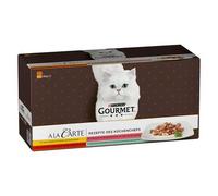 PURINA GOURMET A la Carte - cibo umido per gatti, diversi tipi, Confezione da 60 sacchetti da 85 g - Total 5100 gr