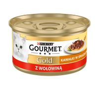 Purina Gourmet Gold Sauce Delight con manzo 85g