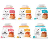 Purina Gourmet Revelations 2x Mousse Cibo per Gatti 24 Scatolette Totali Miste