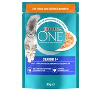 Set Risparmio! Purina ONE 12 x 85 g - Senior 7+ con Pollo e Fagiolini