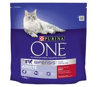 PURINA ONE Adult Manzo & Cereali Crocchette per gatto - 1,5 kg